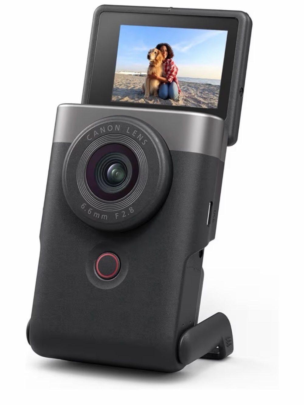 Canon PowerShot V10 Compact Vlogging Camera black & silver